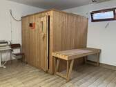 Sauna im Waschraum - 