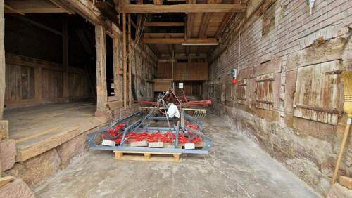 Scheune Innenansicht - 