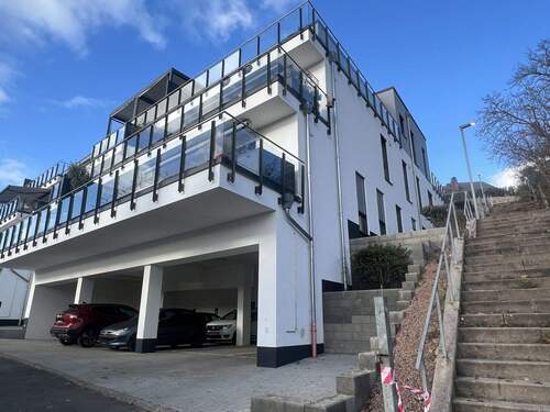 Hausansicht - 3 Zimmer Etagenwohnung zur Miete in Bad Sobernheim