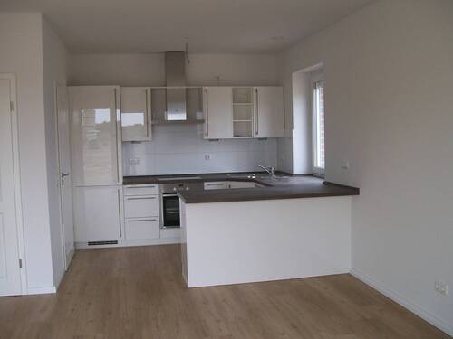 offene Küche - 4 Zimmer Doppelhaushälfte zur Miete in Salzhausen