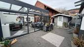 Innenhof mit Wintergarten - 5 Zimmer Doppelhaushälfte zum Kaufen in Ludwigsau