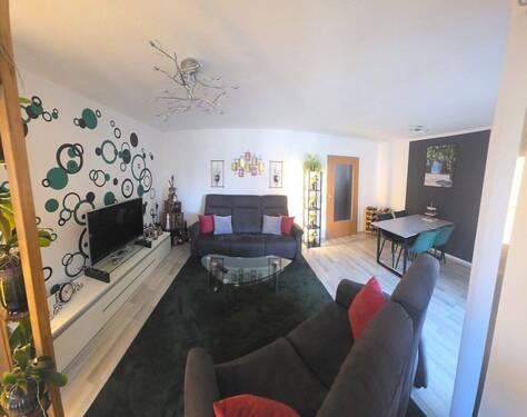 Wohnraum - 2. Ansicht - 3 Zimmer Etagenwohnung zum Kaufen in Bad Schussenried