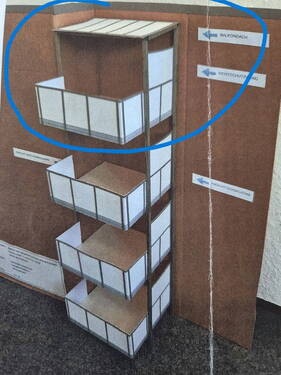 Erweiterung Balkon - 3 Zimmer Etagenwohnung zum Kaufen in Wolfsburg