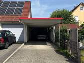Carport - 4 Zimmer Reihenendhaus in Holzheim