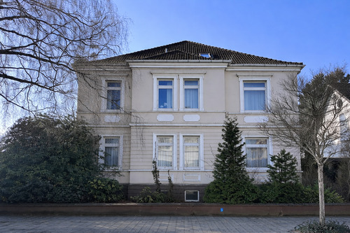  Ansicht Fassade - 1 Zimmer Mehrfamilienhaus, Wohnhaus zum Kaufen in Bünde