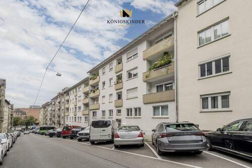 Aussenansicht - Modernisierte 2-Zimmerwohnung in bevorzugter City-Lage mit Balkon.