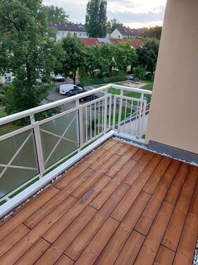 Balkon - 3 Zimmer Etagenwohnung in Frankfurt am Main