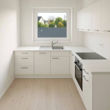 KI Vorschlag Küche - 3 Zimmer Etagenwohnung in Düsseldorf