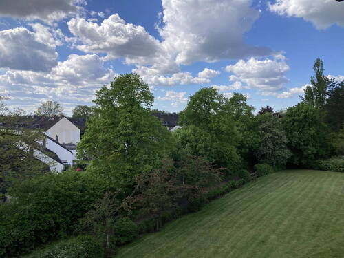Ausblick vom Balkon - Etagenwohnung mit 91,00 m&sup2; in Reinbek zum Kaufen