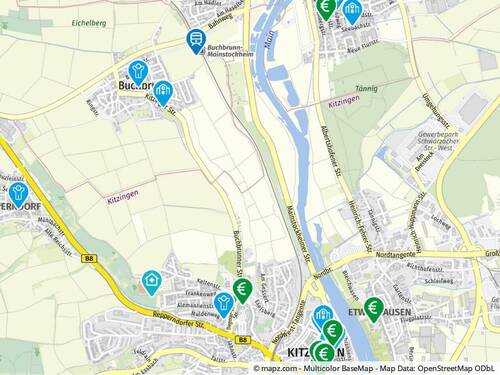 Geolyzer Kartenausschnitt - 