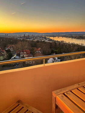 Blick Balkon Wohnzimmer - 