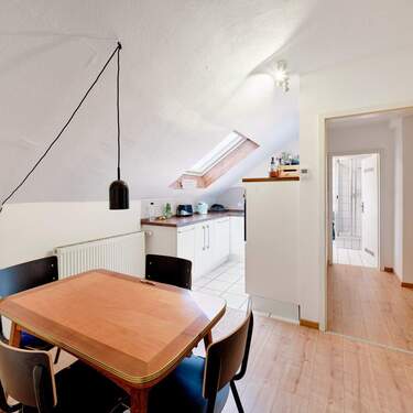 Wohnküche im Dachgeschoss - 