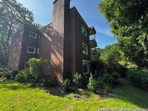 Rückseite - Etagenwohnung mit 101,00 m&sup2; in Hamburg zum Kaufen