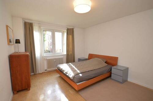 Schlafzimmer - Etagenwohnung mit 66,00 m&sup2; in Frankfurt am Main zur Miete