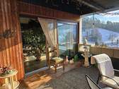 überdachte Terrasse mit Ausblick - 