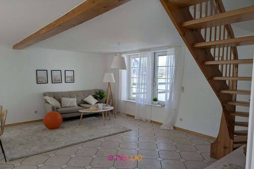Treppe zum Dachgeschoss - 