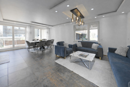 Wohnzimmer - Etagenwohnung mit 102,00 m&sup2; in Lindau zum Kaufen