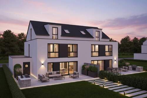 Bild 1 - Massiv gebaute Doppelhaushälfte im KfW 40-Standard in bester Lage von Ratingen-Ost