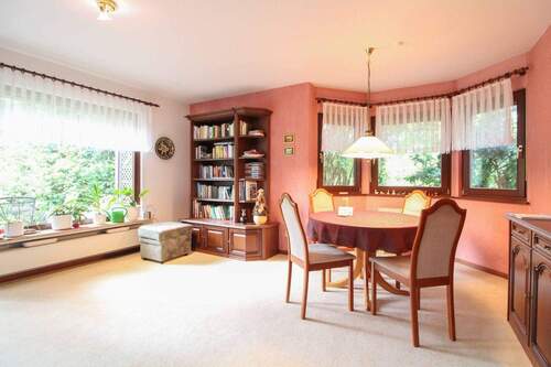 Wohnzimmer mit Essbereich - Einfamilienhaus in Angern zum Kaufen