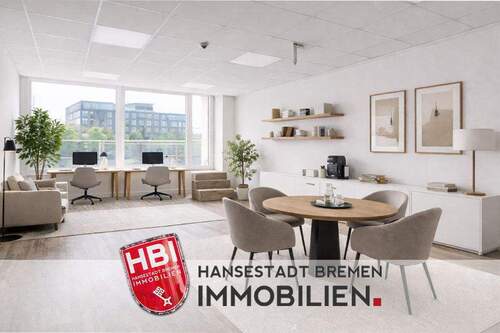 Bürofläche Martinistraße - City Repräsentative Gewerbefläche mit Blick auf die Weserpromenade - Arbeiten in Bremer Toplage