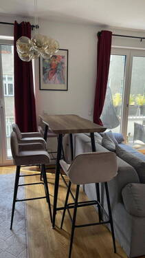 Wohnraum aus Flursicht - 2 Zimmer Etagenwohnung zur Miete in Berlin