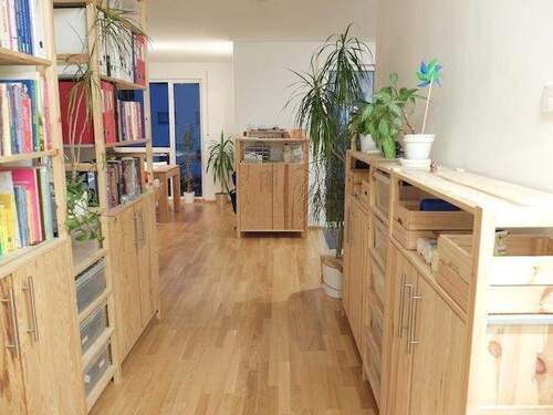 Flur zum Wohnbereich - 