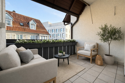 Balkon (Einrichtung KI generiert) - 
