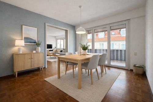 Esszimmer (Einrichtung KI generiert) - 3 Zimmer Etagenwohnung in Stuttgart