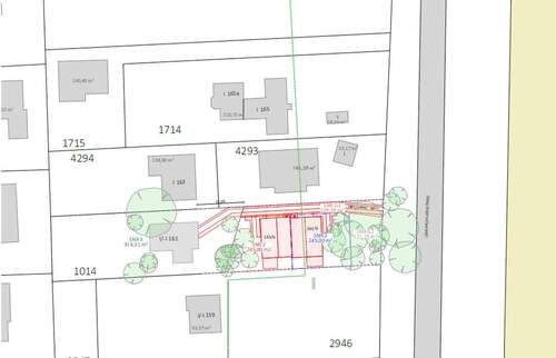 Geplante Aufteilung - 