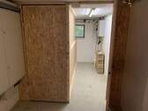 Neu gebautes Kellerabteil - 