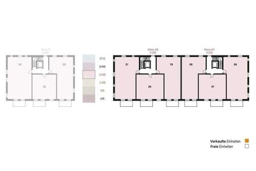 Geschossübersicht 2. OG - 