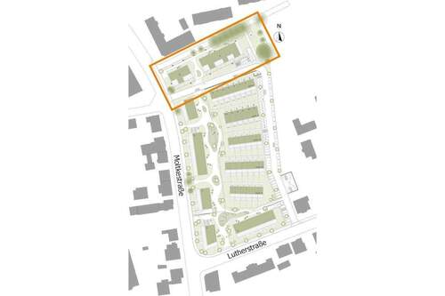 Lageplan - 3 Zimmer Etagenwohnung in Schleswig