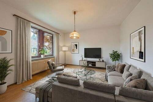 Wohnzimmer (KI-Visualisierung) - 