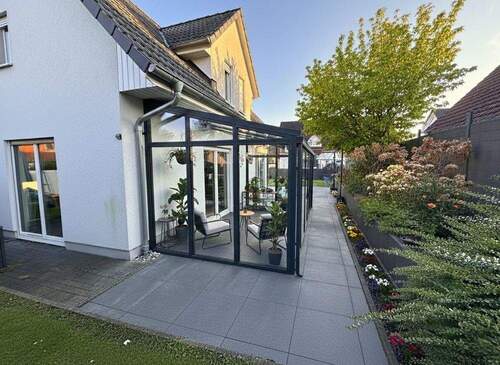 Terrasse - Visualisierung Vorschlag Wintergarten - 4 Zimmer Einfamilienhaus in Dortmund