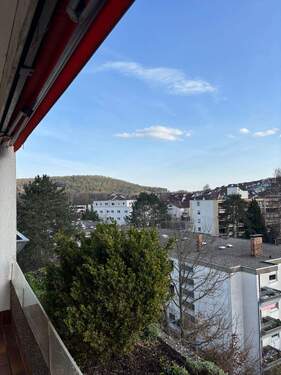 Aussicht (Richtung Ort) - Etagenwohnung mit 85,80 m&sup2; in Marktheidenfeld zum Kaufen