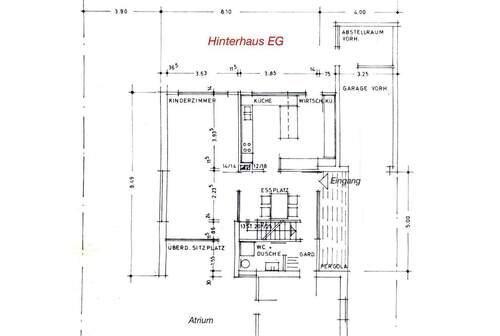Hinterhaus EG - 