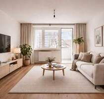 Geschmackvolle & kernsanierte 3-Zi-Wohnung | ERSTBEZUG | Parkett + Feinstein + Einbauküche + Balkon - München Thalk.Obersendl.-Forsten-Fürstenr.-Solln