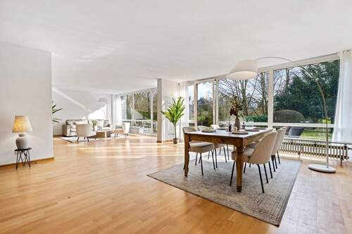 Wohn-/Esszimmer - 4 Zimmer Terrassenwohnung zum Kaufen in Hamburg