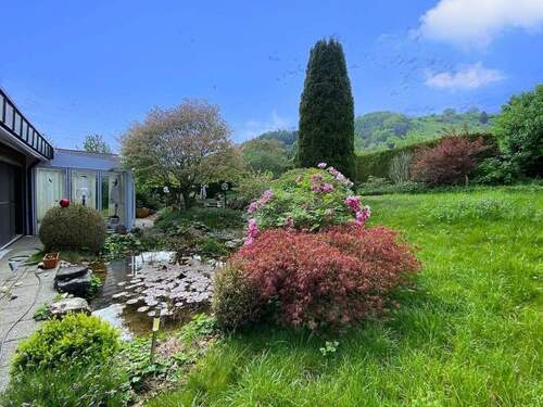 Garten mit Wintergarten - 