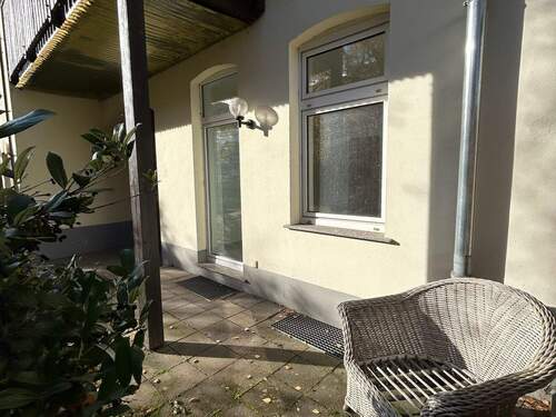 Terrasse - 1 Zimmer Terrassenwohnung in Magdeburg