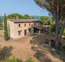 Fein restauriertes Bauernhaus auf den Hügeln von Bibbona, Olivenhain I Immobilie Toskana