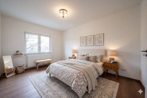 Schlafzimmer KI generiert - 