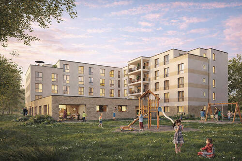 Seniorenresidenz (Visualisierung) - 