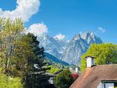 Ausblick vom Südbalkon - 3 Zimmer Etagenwohnung in Garmisch-Partenkirchen