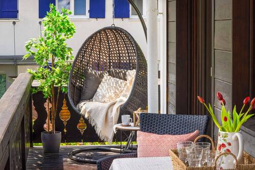 Süd-West Balkon - 