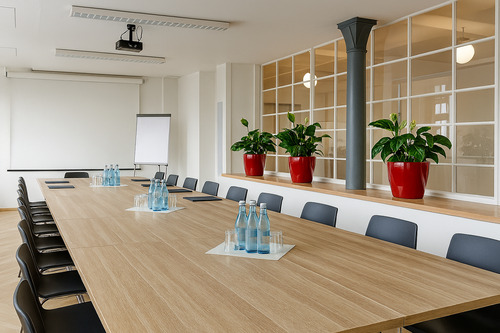 Titelbild - Konferenzraum zur Miete: halb- und ganztags buchbar