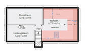 Dachgeschoss Grundriss - 