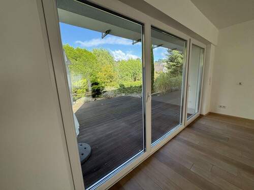 Blick aus dem Wohnzimmer - 