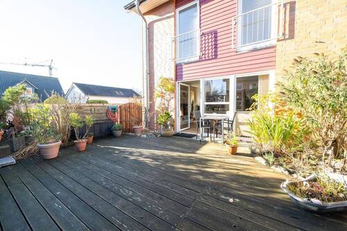 Terrasse - 5 Zimmer Reihenendhaus in Niebüll