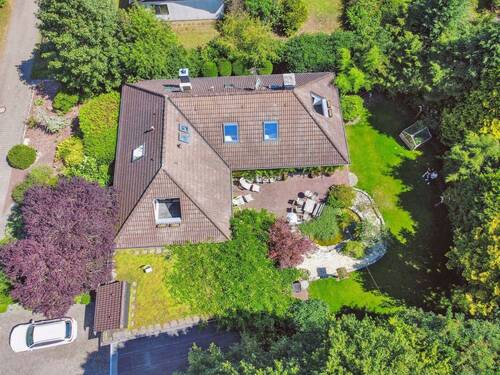 Vogelperspektive - 6 Zimmer Einfamilienhaus in Worpswede
